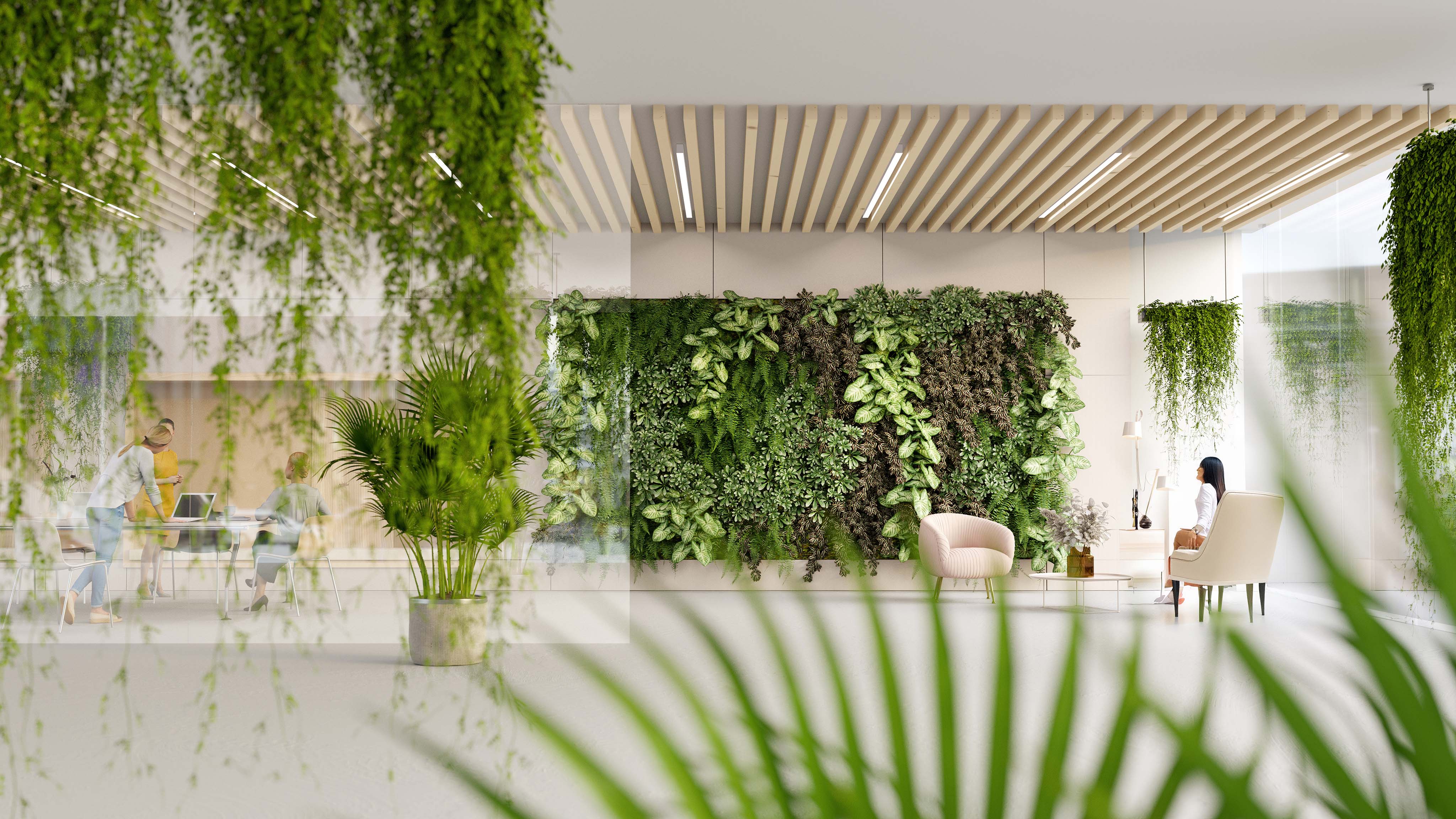 Batiment_verdure_femme